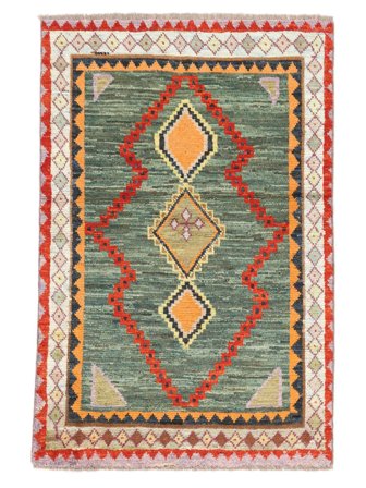 Malý Moroccan Berber - Afghanistan 86X131 Vlna, Koberec