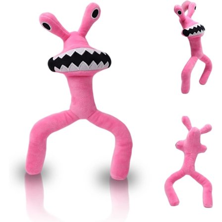 Rainbow Friends Plysj Rosa Rainbow