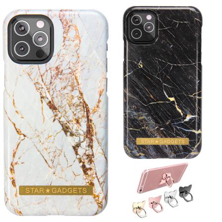 Iphone 12 Pro - Skal / Skydd / Marmor Vit