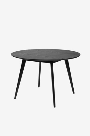 Matbord Yumi ø 115 cm - Rowico Home - Svart - Matbord - Från Homeroom