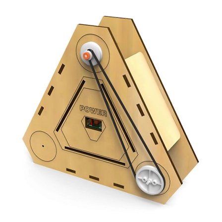 Børns DIY Håndsving Generator Læring Pædagogisk Legetøj Videnskabeligt Eksperiment