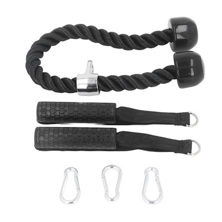 Triceps Nedtrekk Tau Nylon Anti-skli Gym Kabeltilbehør for Muskel Fitness