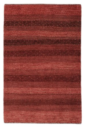 Loribaft Fine Perzisch Vloerkleed 98X150 Donkerrood/Zwart Wol, Perzië/Iran