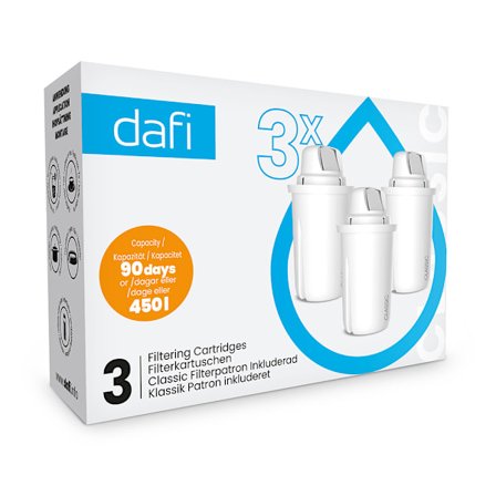 Vandfilter Filterpatroner 3-pak