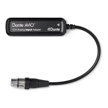 AUDINATE Dante AVIO 1Ch Analog Input Adapter Dante lydinngangsendepunkt