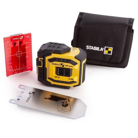 Stabila LAX 300 Linjelaser med tilbehør, Laserinstrument
