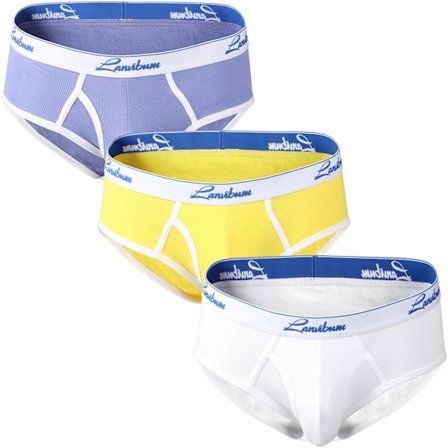 2025 Siste Modell Herre Trunk Undertøy Lavt Liv Boxer Briefs for Menn Komfort Fukttransporterende Pose Undertøy 3-pakning C X-Large