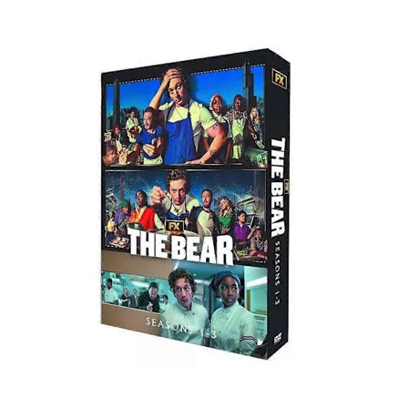 The Bear Säsong 1-3 DVD TV-serie 9-Disc Ny Box Set Engelska (FMY)