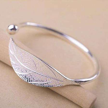 Bladformet armbånd For kvinner Jenter Mote Enkel Åpne Smykker Armbånd Armbånd Gaver Bursdag Jul Thanksgiving Day