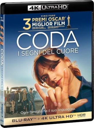 Coda - I Segni Del Cuore (Limited Edition) (4K Ultra Hd+Blu-Ray Hd+Booklet Lingua Dei Segni)