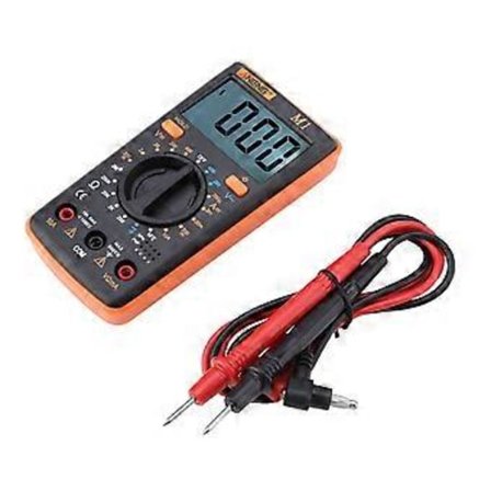 ANENG M1DC/AC Spänning Ström Resistans Digital Multimeter Testare 0-50 (orange)
