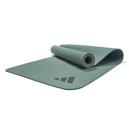 Adidas Yogamåtte Grøn 4 mm, Sport & Velvære, Yogaudstyr, Yogamåtter