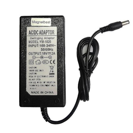 18V 2A AC DC-adapter 18V 2A 36W Strømforsyningsadapter Lader DC 5.5*2.5/5.5*2.1 mm-XF26-