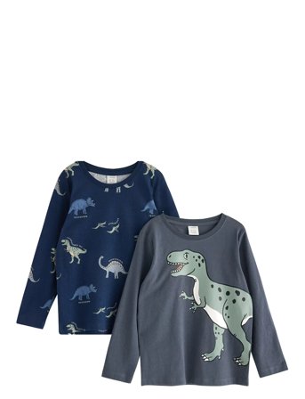 Lindex Top Ls Trucks 2 Pack - Multi/patterned - 92