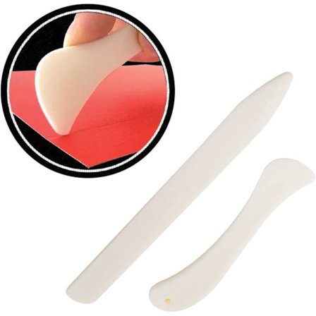 Benmapp för papper, falsverktyg, skårare, handgjorda böcker