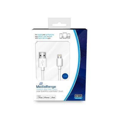 MediaRange Lightning Cable 1 M White