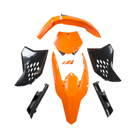 Acerbis Full Plastic Kit - KTM 505 SX-F 2007-2009