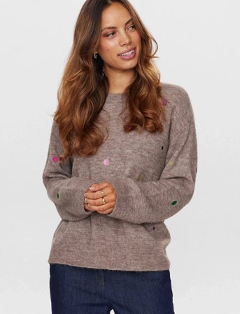 Nümph Nujasmine Pullover - Brown - XS
