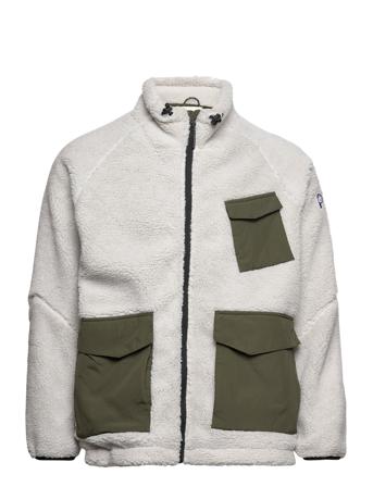 P Bear Borg Zip Thru Angled Pocket Jacket Patterned Penfield