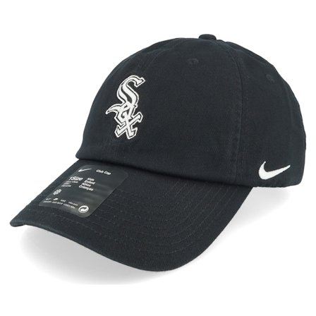 Kinder Nike MLB - MLB Schwarz unconstructed Cap - Kinder Chicago White Sox Club Cap Black Dat Cap / Unstructured @ Hatstore