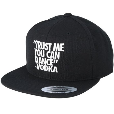 Iconic - Svart snapback Keps - Trust Me You Can Dance Black Snapback @ Hatstore