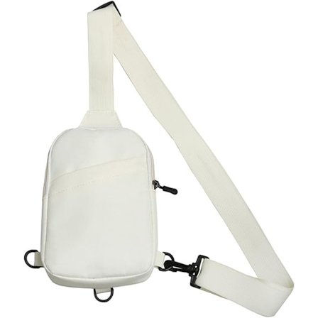 Sling Bag Sling Axelväska - för Män och Kvinnor - Vattentät Lätt Crossbody Väska - Bröstväska med Dragkedja Liten Axelväska - för Tr