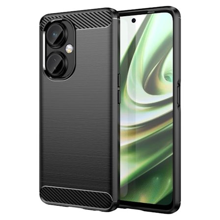 Carbon Flex Suojakotelo OnePlus Nord CE 3 - Musta