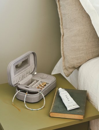 Mojoo Sting Smykke Clutch - Beige - 18X10X5CM