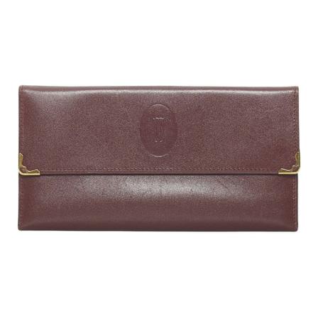Cartier Vintage, Wallets ; Cardholders Rood, Dames, Maat:ONE Size