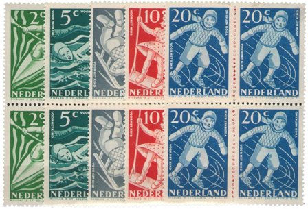 Holland 1948 - NVPH 508-512 - 4-Miniark - Postfrisk