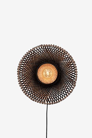 Good&Mojo - Seinävalaisin käänteinen Kalimantan 40x12 cm - Monivärinen - Seinävalaisimet - - Homeroom