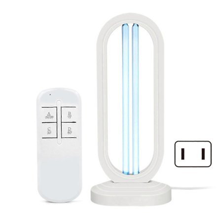 38W Ultraviolet Ozones Lampe Mobil Quartz-Ultraviolet Germicid Lampe til Hjemmedesinfektion