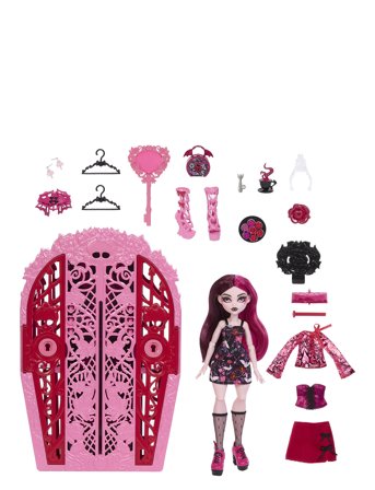 Monster High | Skulltimate Secrets Garden Mysteries Playset, Draculaura Doll With 19+ Surprises | ONE SIZE