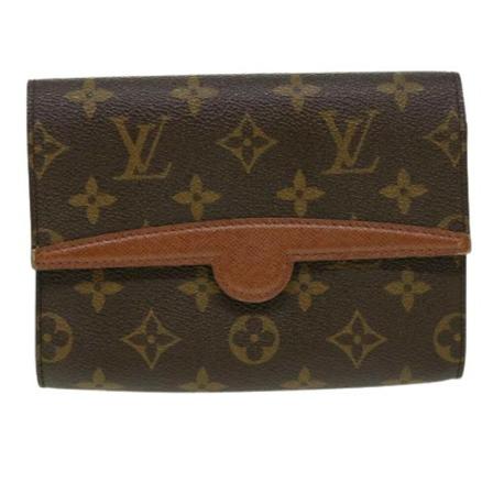 Louis Vuitton Vintage, Pre-owned Canvas louis-vuitton-bags Bruin, Dames, Maat:ONE Size