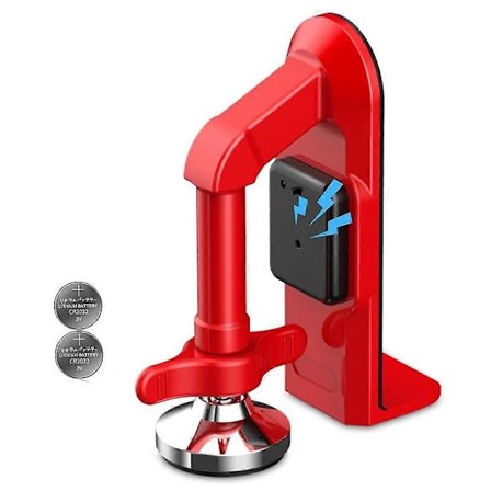 80 dB:n varkaudenestohälytin ovenpysäyttimet oven alareunaan