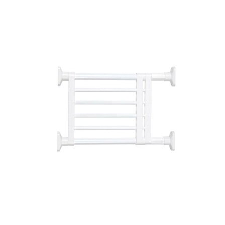 Multifunksjonell teleskophylla, sklisikkert stativ for forsterket gulvmatte, lagdelte skillevegger, spikerfri garderobeforvaringshenger 25CM (hvit 39