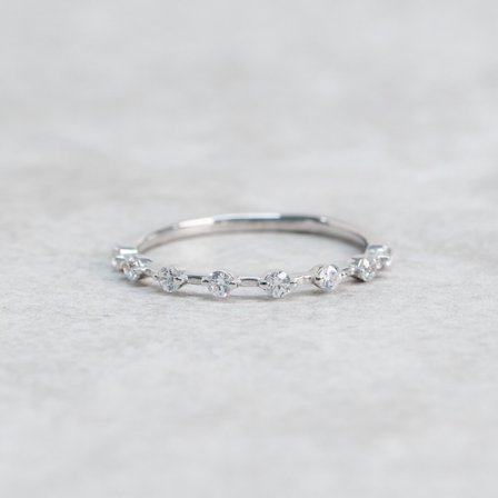 Förlovningsring Nonnea, 18K Vitguld - Förlovning- och vigselringar