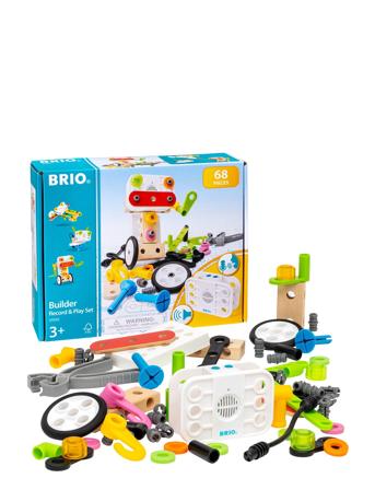 Brio Builder Opptaker Og Avspiller-Sett Toys Building Sets & Blocks Building Sets Multi/mønstret BRIO*Betinget Tilbud
