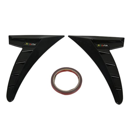 Parin sivu-ilmaventtiilien koristelistaa urheilullisessa tyylissä TPU:sta, korkea kestävyys, universaali sivu-ilmaventtiilien kehys autoon, kiiltävä 