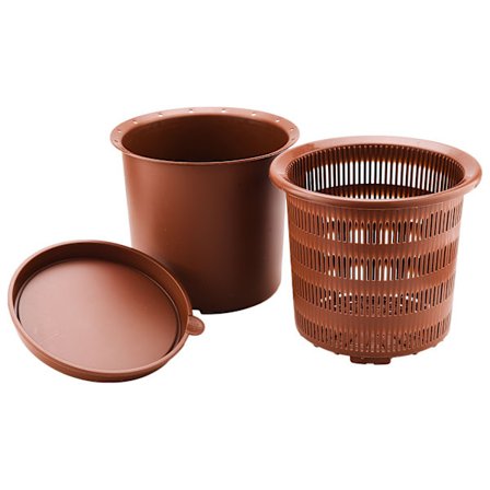 Rotkontroll Blomkruka Suckulenta växtkrukor Andas orkidékruka