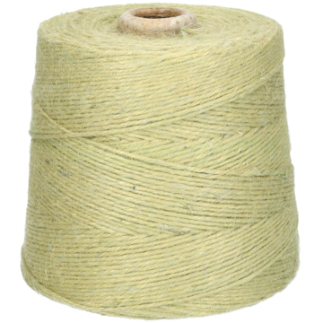 JUTEGARN GULGRØNN 1 KG