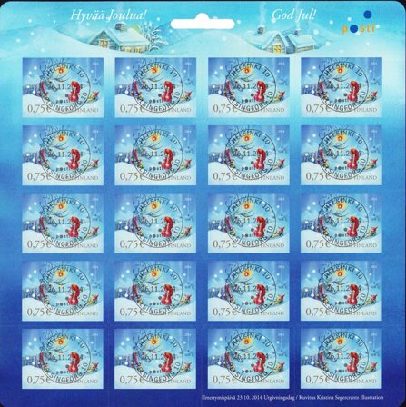 Finland 2014 - AFA 2377 - Småark - Stemplet