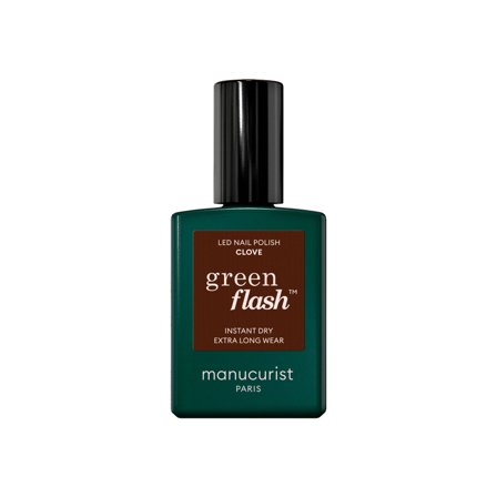 Manucurist GREEN FLASH - Smalto Semipermanente Clove 15ml - Smalto Gel e semipermanente