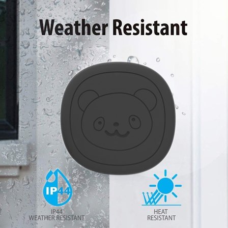 1 Pakke Hundedørklokke, Trådløs Dørklokke for Kjæledyr