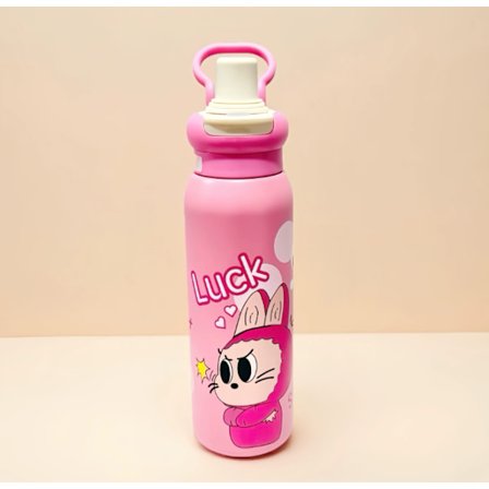 Monster termokopp med høyt utseende, søt sugerørskopp, 316 rustfritt stål, 620 ml, støtsikker, bærbar, direkte drikkekopp