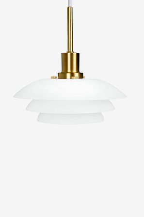 Dyberg Larsen - Pendel DL20 opal - Messing - Loftpendler - Fra Homeroom