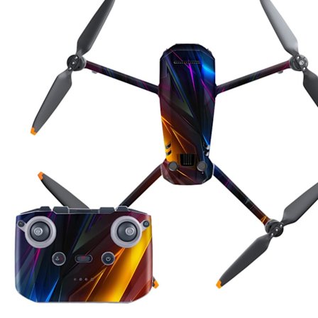 Vattentät självhäftande PVC Drone Hud Kroppsskydd Fjärrkontroll Arm Skydd för Mavic 3 Tillbehör