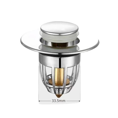 Badrum kök rebound diskbänk lock 34 - 40 mm, rebound diskbänk lock