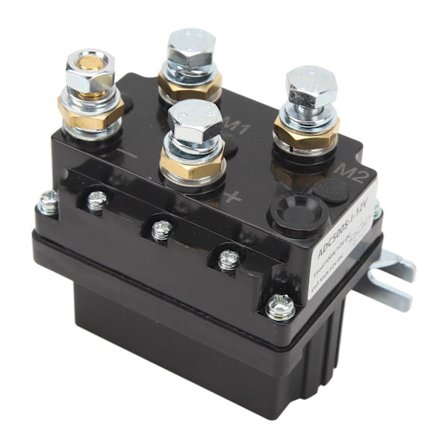 12V 500A Spil Solenoid Relæ Kontroller til 8000 til 15000lb ATV UTV SUV Trailer Hydraulisk Pumpe Lift
