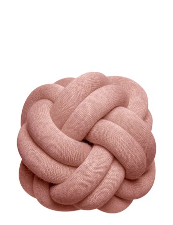 Design House Stockholm Knot Cushion - Pink - 30X30X15CM